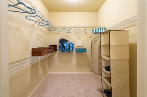Two Bedroom Apartments for Rent in Conroe, TX - Model  Walk-In Closet